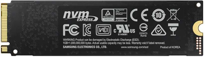 Накопитель SSD Samsung PCIe 3.0 x4 250GB MZ-V7S250BW 970 EVO Plus M.2 2280