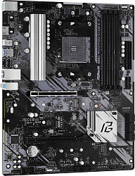 Материнская плата Asrock B550 PHANTOM GAMING 4 Soc-AM4 AMD B550 4xDDR4 ATX AC`97 8ch(7.1) GbLAN RAID+HDMI