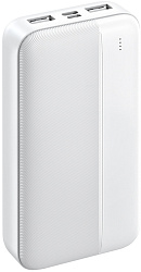 Мобильный аккумулятор TFN Solid PB-282 20000mAh 11W 2.1A 2xUSB-A белый (TFN-PB-282-WH)