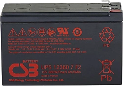 Батарея для ИБП CSB UPS 123607 F 12В 7.5Ач