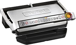 Электрогриль Tefal Optigrill GC724D12 2000Вт серебристый