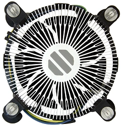 Устройство охлаждения(кулер) Intel E97379 Soc-1151/1200 черный 4-pin 18-38dB Al 65W 180gr Bulk