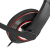 Наушники с микрофоном Оклик HS-L390G DRAGON черный/красный 1.8м мониторные оголовье (1100413)