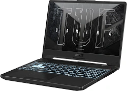 Ноутбук Asus TUF Gaming A15 FA506NF-HN042 Ryzen 5 7535HS 8Gb SSD512Gb NVIDIA GeForce RTX 2050 4Gb 15.6" IPS FHD (1920x1080) без ОС black WiFi BT Cam (90NR0JE7-M004R0)