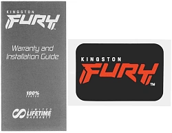 Память DDR5 4x32GB 5600MHz Kingston KF556C40BBAK4-128 Fury Beast Black RGB RTL Gaming PC5-44800 CL40 DIMM 288-pin 1.25В dual rank с радиатором Ret