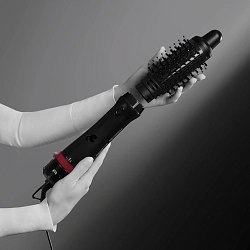 Фен-щетка Rowenta CF635LF0 800Вт черный/красный (1830008710)