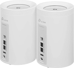 Бесшовный Mesh роутер TP-Link Deco BE65 Pro (DECO BE65 PRO(2-PACK)) BE9300 100/1000/2500/5000BASE-T белый (упак.:2шт)