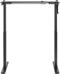 Подстолье Cactus CS-MDF-BK черный каркас черный 133x72x60см