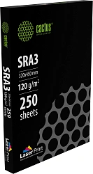 Бумага Cactus CS-LPSRA3120250 SRA3 марка A/120г/м2/250л./белый CIE170% для лазерной печати