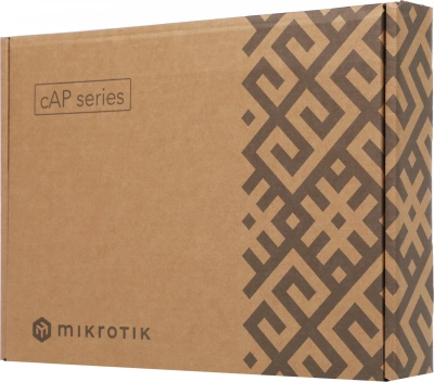 Точка доступа MikroTik cAP ax (CAPGI-5HAXD2HAXD) AX1800 10/100/1000BASE-TX белый