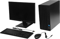 ПК HP 290 G9 MT i3 12100 (3.3) 16Gb SSD512Gb UHDG 730 FreeDOS GbitEth 180W kb мышь клавиатура черный монитор в комплекте P204 (9M936AT/16GB)