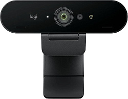 Камера Web Logitech Brio черный 13Mpix (4096x2160) USB3.0 с микрофоном (960-001106)