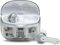 Гарнитура внутриканальные JBL Tune Beam Ghost белый беспроводные bluetooth в ушной раковине (JBLTBEAMGWHT)