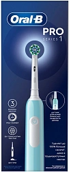 Зубная щетка электрическая Oral-B Pro 1 80870244 голубой