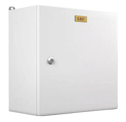 Шкаф электротехнический Elbox EMW-600.600.300-1-IP66 потол.пан. пан.основ. одноствор. настенный 600мм 600мм 300мм 285мм IP66 несъемн.бок.пан. серый сталь