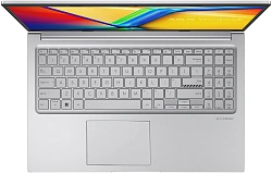 Ноутбук Asus Vivobook 15 X1504VA-BQ4422 Core 7 150U 16Gb SSD512Gb Intel Graphics 15.6" IPS FHD (1920x1080) без ОС silver WiFi BT Cam (90NB13Y2-M02FZ0)
