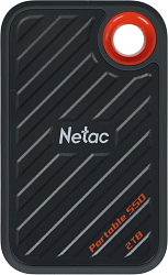 Накопитель SSD Netac USB-C 2TB NT01ZX20-002T-32BL ZX20 2.5" синий