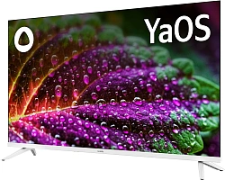 Телевизор LED BBK 40" 40LEX-7241/FTS2C (W) YaOS Frameless белый FULL HD 60Hz DVB-T2 DVB-C DVB-S2 USB WiFi Smart TV (RUS)