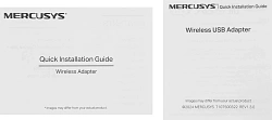 Сетевой адаптер Wi-Fi Mercusys MA14N АХ300 USB 2.0 (ант.внутр.) 1ант.