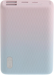 Мобильный аккумулятор ZMI QB817 10000mAh QC3.0/PD3.0 22.5W 3A 2xUSB-A/USB-C голубой/розовый (QB817 COLOR)