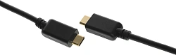 Кабель Digma Power Delivery 60W PD-60W-3M USB Type-C (m)-USB Type-C (m) 3м черный