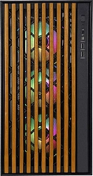 Корпус Formula TimberLine T0 черный без БП ATX 6x120mm 6x140mm 2xUSB3.0 audio bott PSU