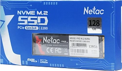 Накопитель SSD Netac PCIe 3.0 x4 128GB NT01N930E-128G-E4X N930E Pro M.2 2280