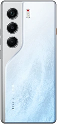 Смартфон Tecno Camon 40 128Gb 8Gb белый моноблок 3G 4G 2Sim 6.78" 1080x2436 Android 15 50Mpix 802.11 a/b/g/n/ac NFC GPS GSM900/1800 GSM1900 Protect FM microSD max1024Gb
