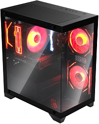 Корпус Bloody BD-CC103 черный без БП mATX 7x120mm 1xUSB2.0 1xUSB3.0 audio bott PSU