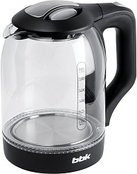 Чайник электрический BBK EK1724G 1.7л. 2200Вт черный корпус: стекло/пластик