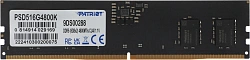 Память DDR5 2x8GB 4800MHz Patriot PSD516G4800K Signature RTL Gaming PC5-38400 CL40 DIMM 288-pin 1.1В Ret