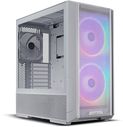 Корпус Lian-Li Lancool 216 белый без БП ATX 2x120mm 2x140mm 2xUSB3.0 audio bott PSU