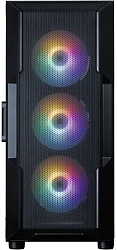 Корпус Zalman i3 Neo v2 черный без БП ATX 7x120mm 5x140mm 1xUSB3.0 audio bott PSU