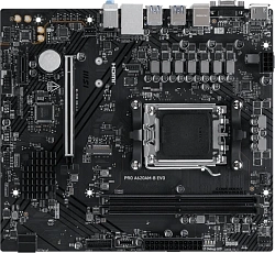 Материнская плата MSI PRO A620AM-B EVO Socket AM5 AMD A620A 2xDDR5 mATX AC`97 8ch(7.1) 2.5Gg RAID+VGA+HDMI