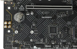 Материнская плата MSI PRO B550M-B Soc-AM4 AMD B550 2xDDR4 mATX AC`97 8ch(7.1) GbLAN RAID+HDMI+DP