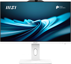 Моноблок MSI Pro AP242P 14M-668XRU 23.8" Full HD i7 14700 (2.1) 16Gb SSD512Gb UHDG 770 без ОС GbitEth WiFi BT 120W клавиатура мышь Cam белый 1920x1080