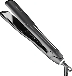 Выпрямитель Haier HHS-618 53Вт черный макс.темп.:220С покрытие:титаново-керам. (FZ000TD00RU)