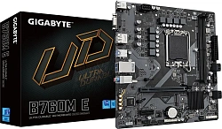 Материнская плата Gigabyte B760M E Soc-1700 Intel B760 2xDDR5 mATX AC`97 8ch(7.1) GbLAN RAID+VGA+HDMI+DP