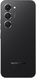 Смартфон Tecno Spark 40 Pro 256Gb 8Gb черный моноблок 3G 4G 2Sim 6.78" 1224x2720 Android 15 50Mpix 802.11 a/b/g/n/ac/ax NFC GPS GSM900/1800 Protect FM