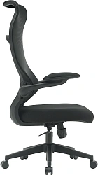 Кресло Cactus CS-MC505-BK черный сиденье черный сетка/ткань крестов. пластик