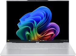 Ноутбук Acer Swift Air 16 SFA16-61M-R88D Ryzen AI 7 345 16Gb SSD512Gb AMD Radeon 840M 16" OLED WUXGA (1920x1200) без ОС silver WiFi BT Cam (NX.DJACD.002)