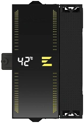 Устройство охлаждения(кулер) Zalman CNPS13X DS ARGB Soc-AM5/AM4/1200/1700/1851 черный/белый 4-pin 29.7dB Al+Cu LCD 240W 810gr Ret (CNPS13X DS BLACK)