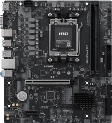 Материнская плата MSI PRO B850M-E EVO Socket AM5 AMD B850 2xDDR5 mATX AC`97 8ch(7.1) 2.5Gg RAID+VGA+HDMI