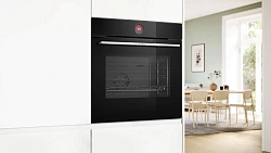 Духовой шкаф Электрический Bosch Serie 8 HBG7341B1 черный