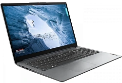 Ноутбук Lenovo IdeaPad 1 15IJL7 Celeron N4500 8Gb SSD256Gb Intel UHD Graphics 15.6" TN FHD (1920x1080) без ОС grey WiFi BT Cam (82LX00D7PS)