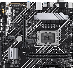 Материнская плата Asus PRIME H610M-A-CSM Soc-1700 Intel H610 2xDDR5 mATX AC`97 8ch(7.1) GbLAN+VGA+HDMI+DP