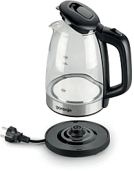 Чайник электрический Gorenje K17BKS 1.7л. 2200Вт черный корпус: металл