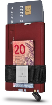 Швейцарская карта Victorinox Smart Card Wallet Iconic Red (0.7250.13) красный коробка подарочная