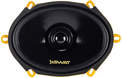 Колонки автомобильные Swat Horn SP-H57v2 (без решетки) 250Вт 91дБ 4Ом 13x18см (5x7дюйм) (ком.:2кол.) широкополосные однополосные