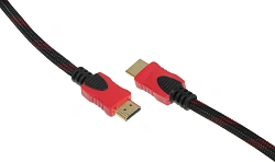 Кабель соединительный аудио-видео Premier 5-813R HDMI (m)/HDMI (m) 3м. феррит.кольца черный/красный (5-813R 3.0)